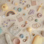 Mushie Flower Press Toy - 