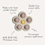 Mushie Flower Press Toy - 