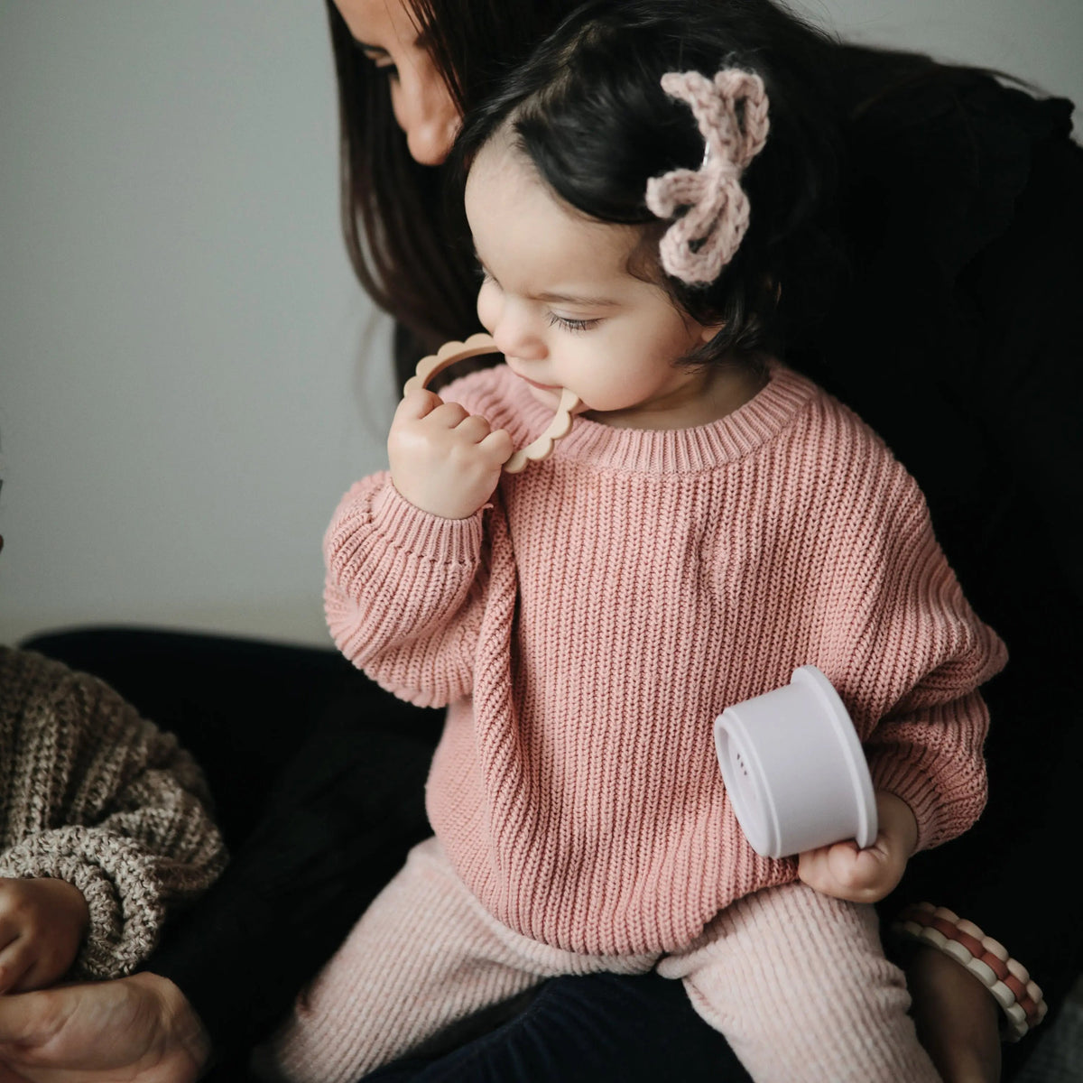 Mushie Flower Teether Bracelet - 