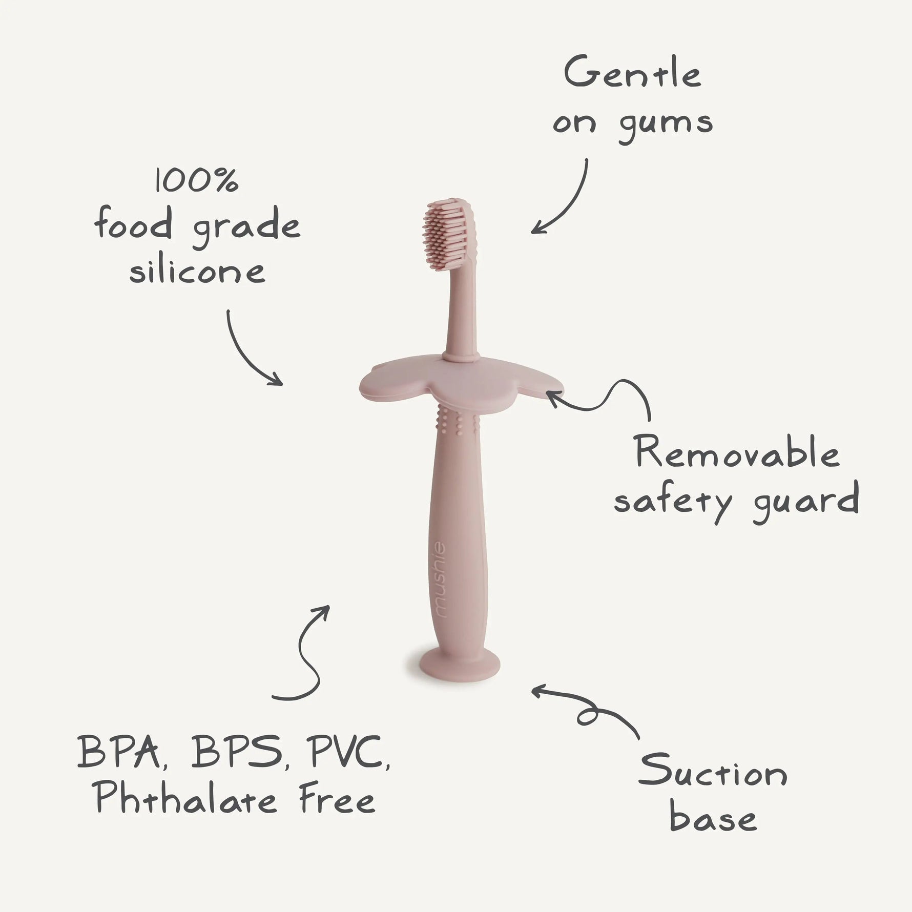 Mushie Flower Training Toothbrush - 