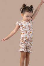 DREAM BIG LITTLE CO FLOWERS AND BOOTS DREAM RUFFLE SHORT SETEveretts Place