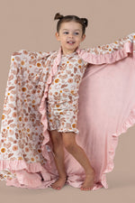 DREAM BIG LITTLE CO FLOWERS AND BOOTS DREAM RUFFLE SHORT SETEveretts Place