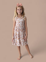 DREAM BIG LITTLE CO FLOWERS AND BOOTS DREAM TANK RUFFLE DRESSEveretts Place