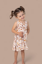 DREAM BIG LITTLE CO FLOWERS AND BOOTS DREAM TANK RUFFLE DRESSEveretts Place