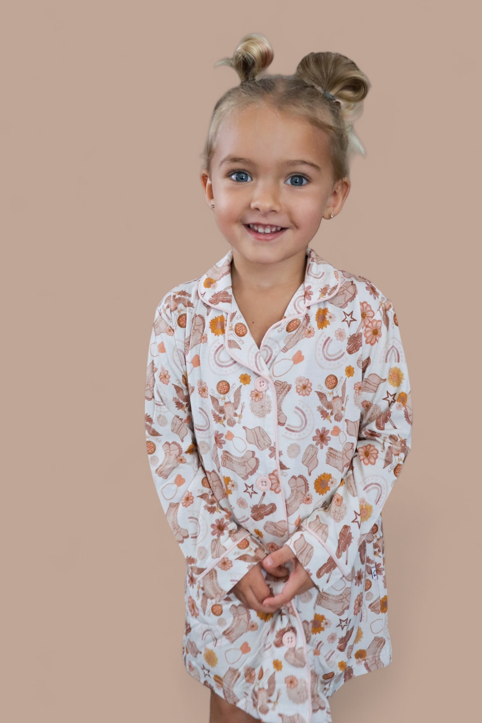 DREAM BIG LITTLE CO FLOWERS AND BOOTS GIRL'S DREAM GOWNEveretts Place