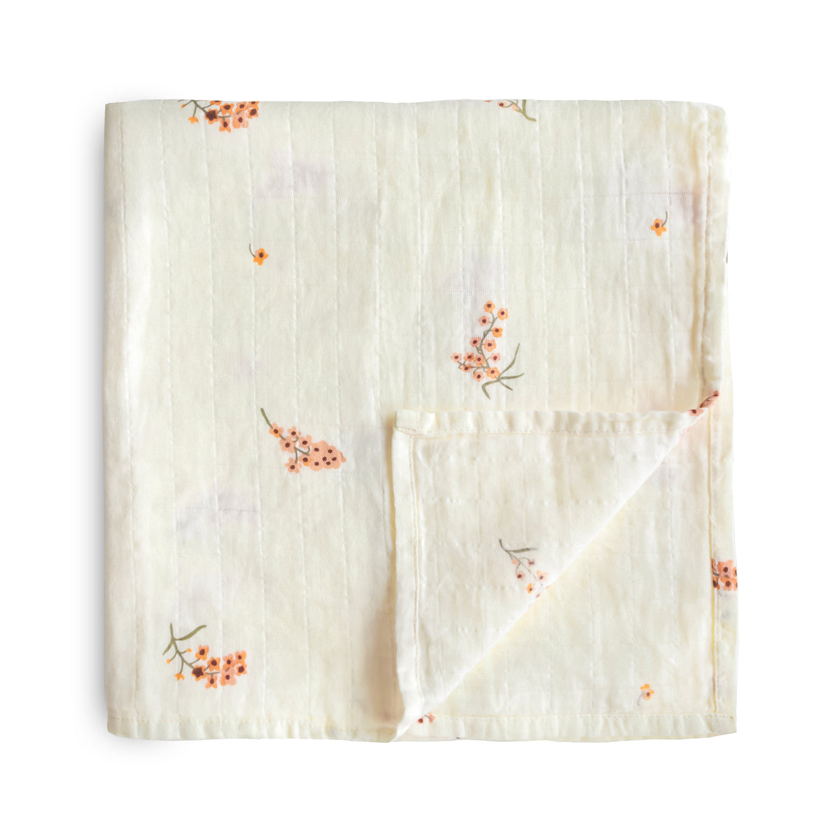 Organic Cotton Muslin Swaddle Blanket by Mushie