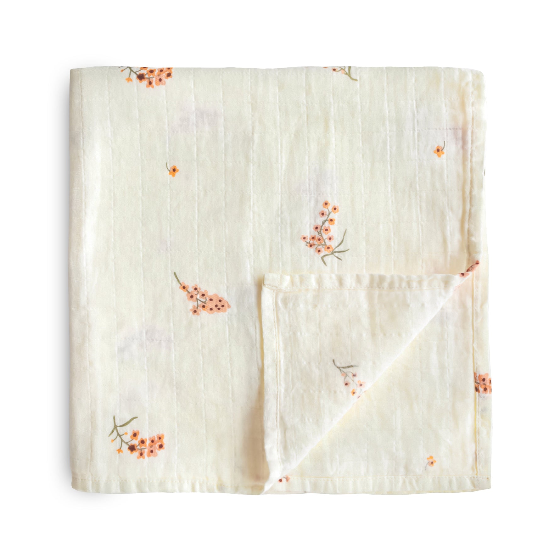 Organic Cotton Muslin Swaddle Blanket by Mushie