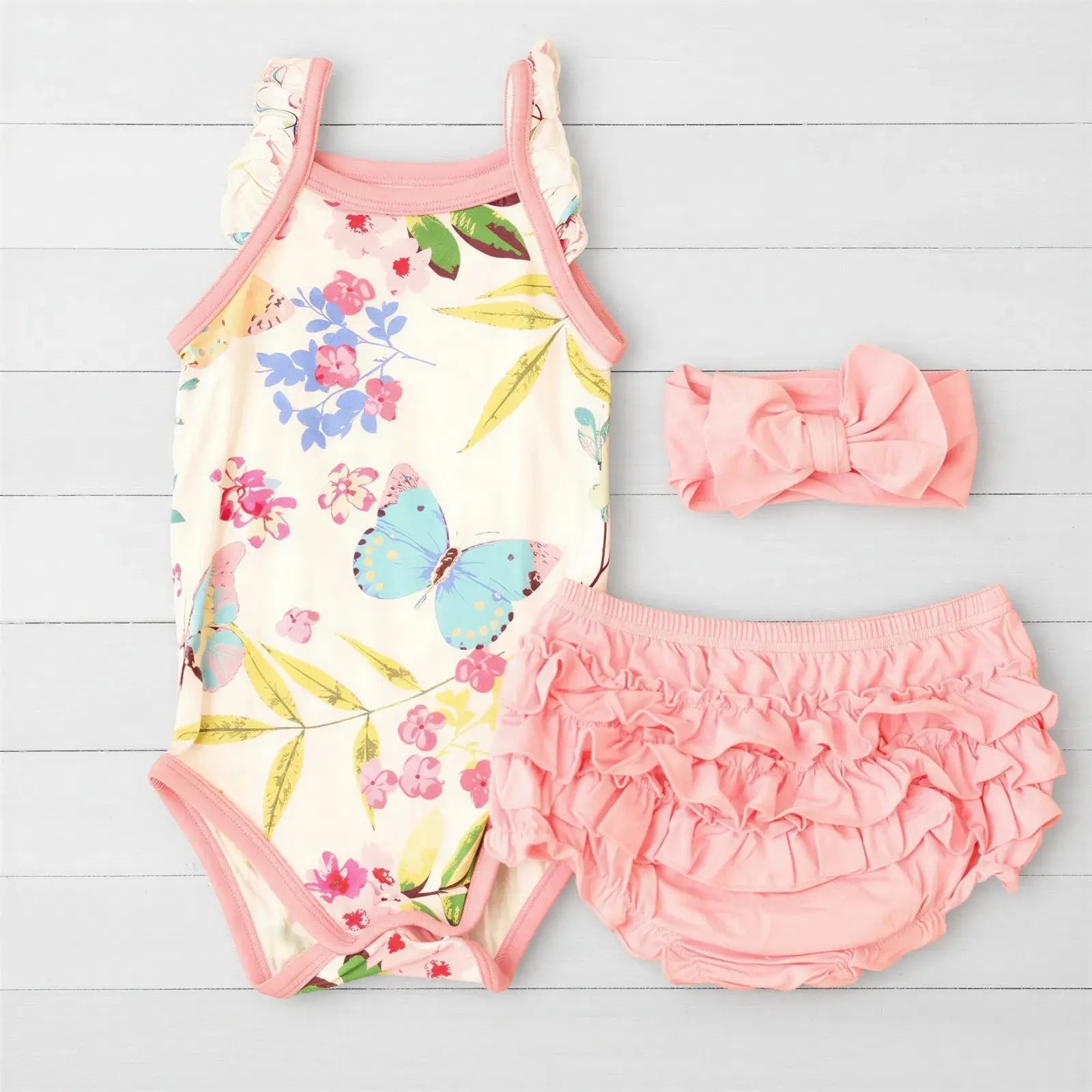 Bestaroo Flutter Babes Ruffle Bloomer Set - 