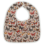 Texas Tushies Flutter Embroidery The Flip Bib Pocket Baby Drool Catcher - 