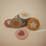 Mushie Foam Bath Puzzle Geometric Learning Toy for Kids - Everetts Place Boutique - 