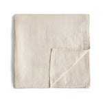 Organic Cotton Muslin Swaddle Blanket by Mushie