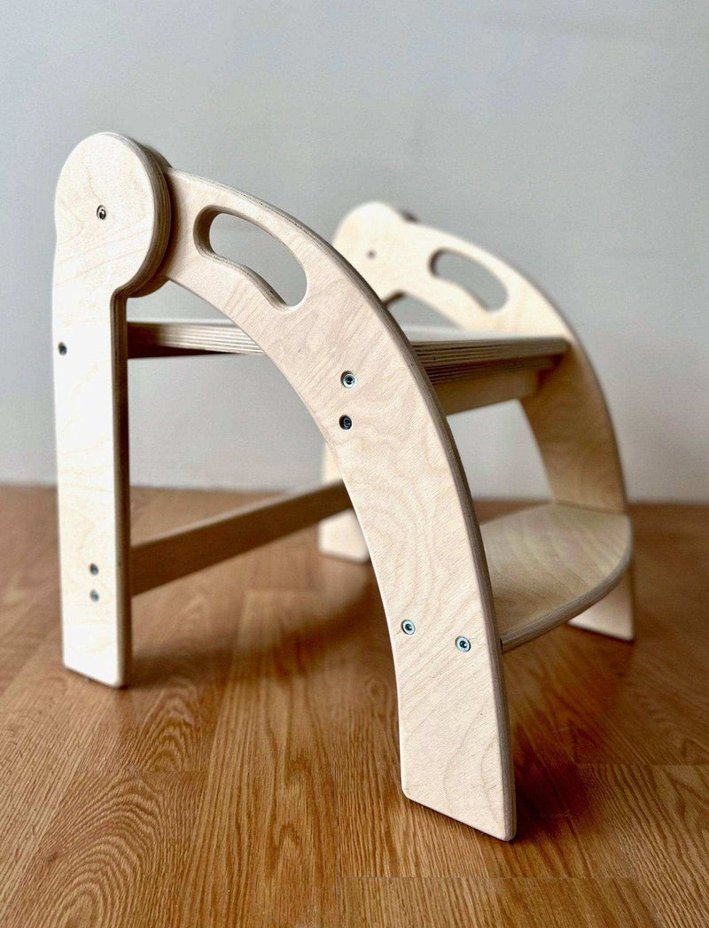 Foldable Montessori Kitchen Step Stool - Everetts Place: Online Boutique - Furniture