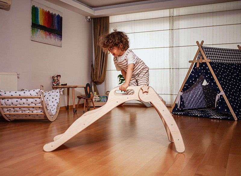 Foldable Wooden Slide - Everetts Place: Online Boutique - Furniture