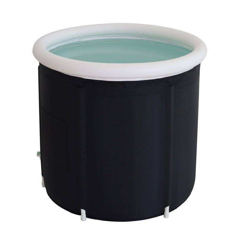 Folding Bath Adult Folding Ice Bath Bucket Thickened Bath Tub - Everetts Place: Online Boutique - Home & Garden