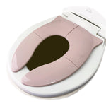 Three Little Tots Folding Kids Toddler Travel Potty Seat - Blush Pink - 