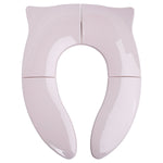 Three Little Tots Folding Kids Toddler Travel Potty Seat - Blush Pink - 