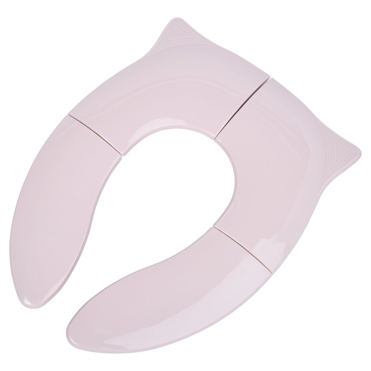 Three Little Tots Folding Kids Toddler Travel Potty Seat - Blush Pink - 
