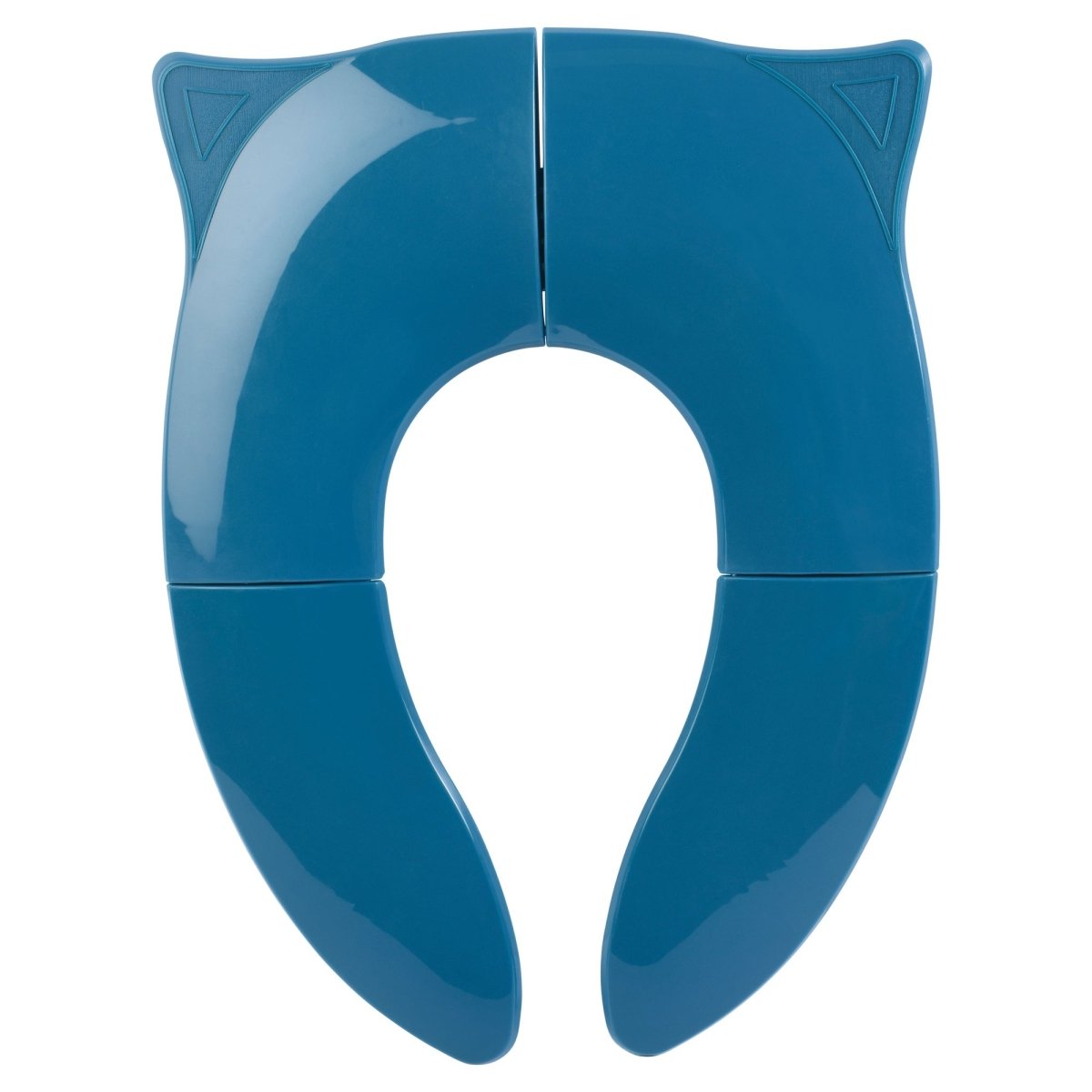 Three Little Tots Folding Kids Toddler Travel Potty Seat - Dark Teal - 