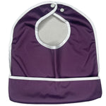 Texas Tushies Foliage Solids Baby Bibs with Catch Pocket and Reversible Design for Easy Cleaning - 