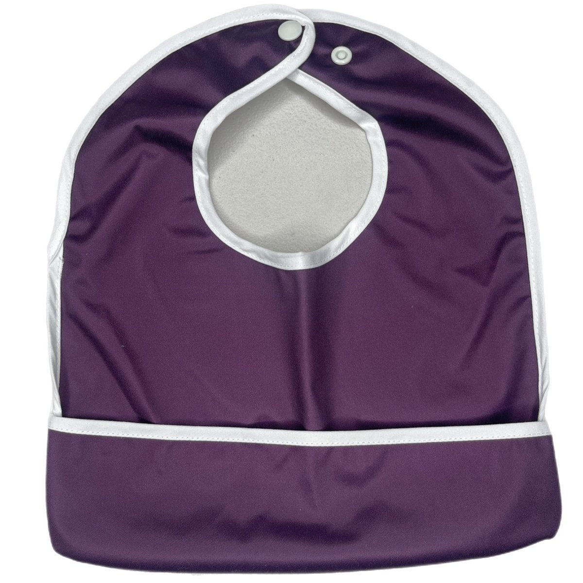 Texas Tushies Foliage Solids Baby Bibs with Catch Pocket and Reversible Design for Easy Cleaning - 