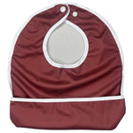 Texas Tushies Foliage Solids Baby Bibs with Catch Pocket and Reversible Design for Easy Cleaning - Baby & Toddler > Nursing & Feeding > Bibs