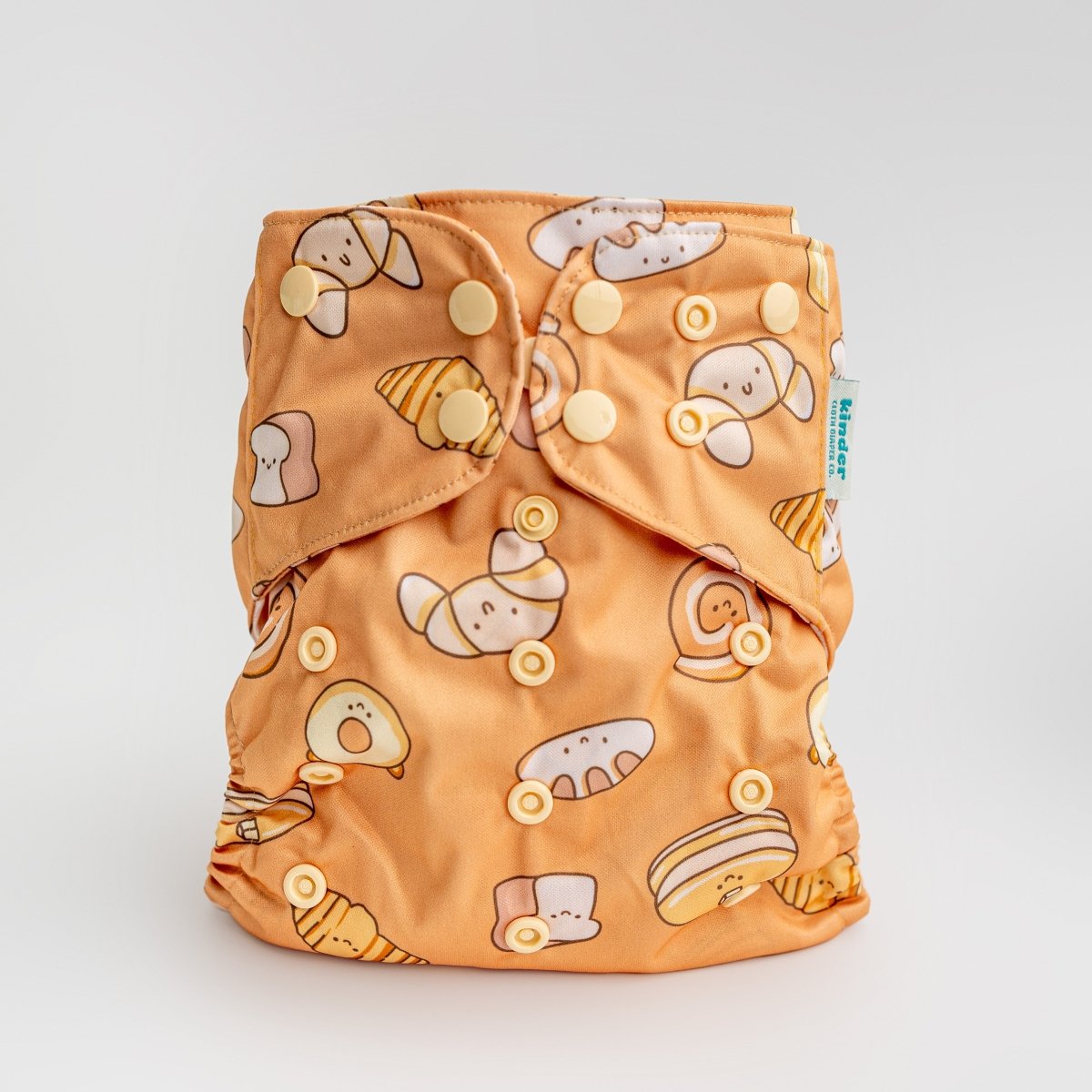 Kinder Cloth Diaper Co. Animals and Insects: Essentials Pocket Cloth Diaper with Athletic Wicking Jersey,