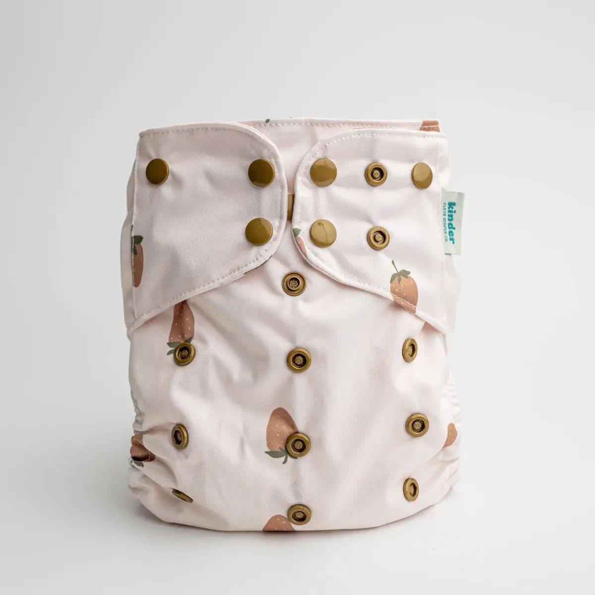 Kinder Cloth Diaper Co. Food: Essentials Pocket Cloth Diaper with Athletic Wicking Jersey, Grows with your Baby -