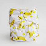 Kinder Cloth Diaper Co. Food: Essentials Pocket Cloth Diaper with Athletic Wicking Jersey, Grows with your Baby -