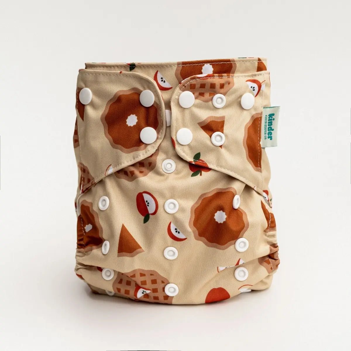 Kinder Cloth Diaper Co. Food: Essentials Pocket Cloth Diaper with Athletic Wicking Jersey, Grows with your Baby -