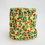 Kinder Cloth Diaper Co. Food: Essentials Pocket Cloth Diaper with Athletic Wicking Jersey, Grows with your Baby