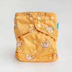 Kinder Cloth Diaper Co. Animals and Insects: Essentials Pocket Cloth Diaper with Athletic Wicking Jersey,