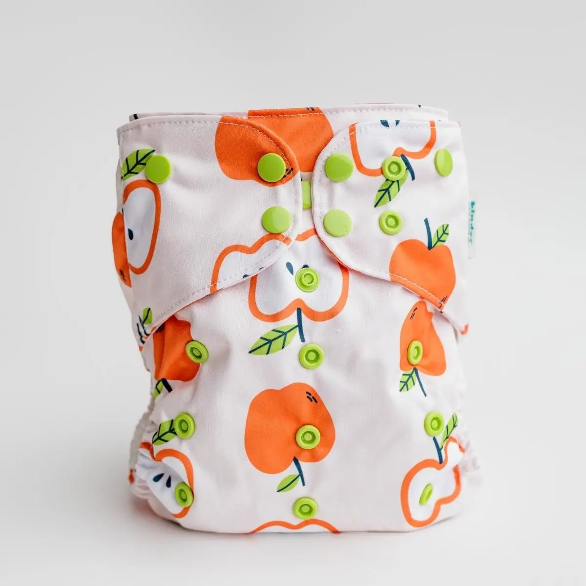 Kinder Cloth Diaper Co. Food: Essentials Pocket Cloth Diaper with Athletic Wicking Jersey, Grows with your Baby -