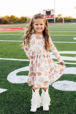 Mila & Rose ® Football Friday L/S Pocket Twirl Dress - 