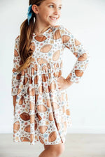 Mila & Rose ® Football Friday L/S Pocket Twirl Dress - 