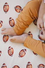 Little Joy Co. Football Print Bamboo Jogger Set For Kids Comfort Wear - Everetts Place Boutique - 