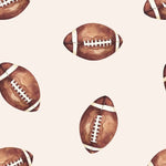 Little Joy Co. Football Print Quilted Bamboo Blanket 1 Tog Toddler - Everetts Place Boutique - 