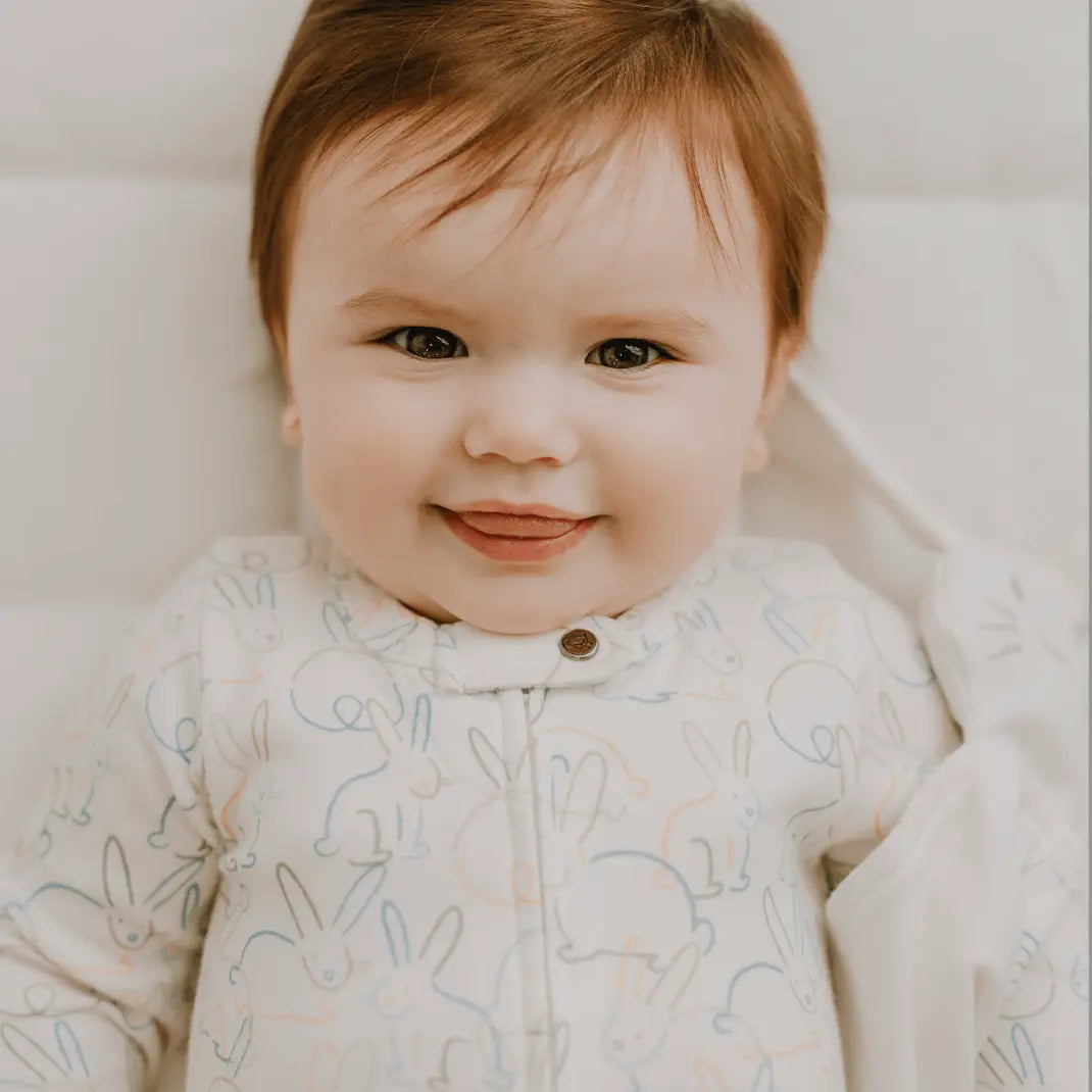 Finn + Emma footie | bunnies - 