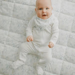 Finn + Emma footie | ivory - 