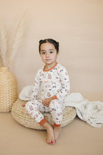 Little Joy Co. Forest Friends 2pc Bamboo Pajamas for Kids Sleepwear - Everetts Place Boutique - 