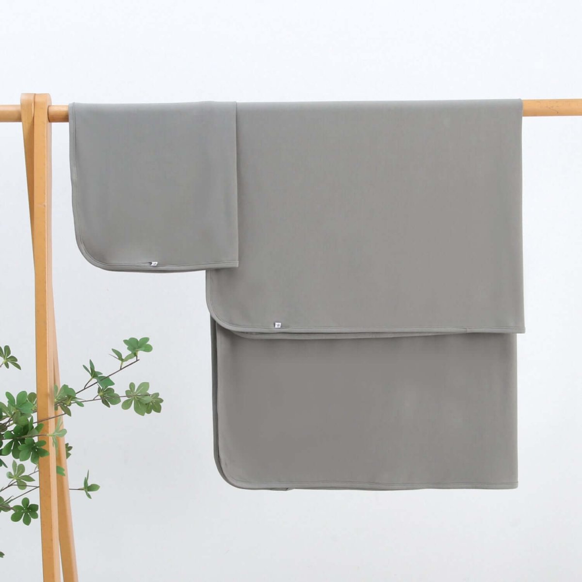 Luxie Charm Forest Green Bamboo Swaddle Blanket - Everetts Place Boutique - 