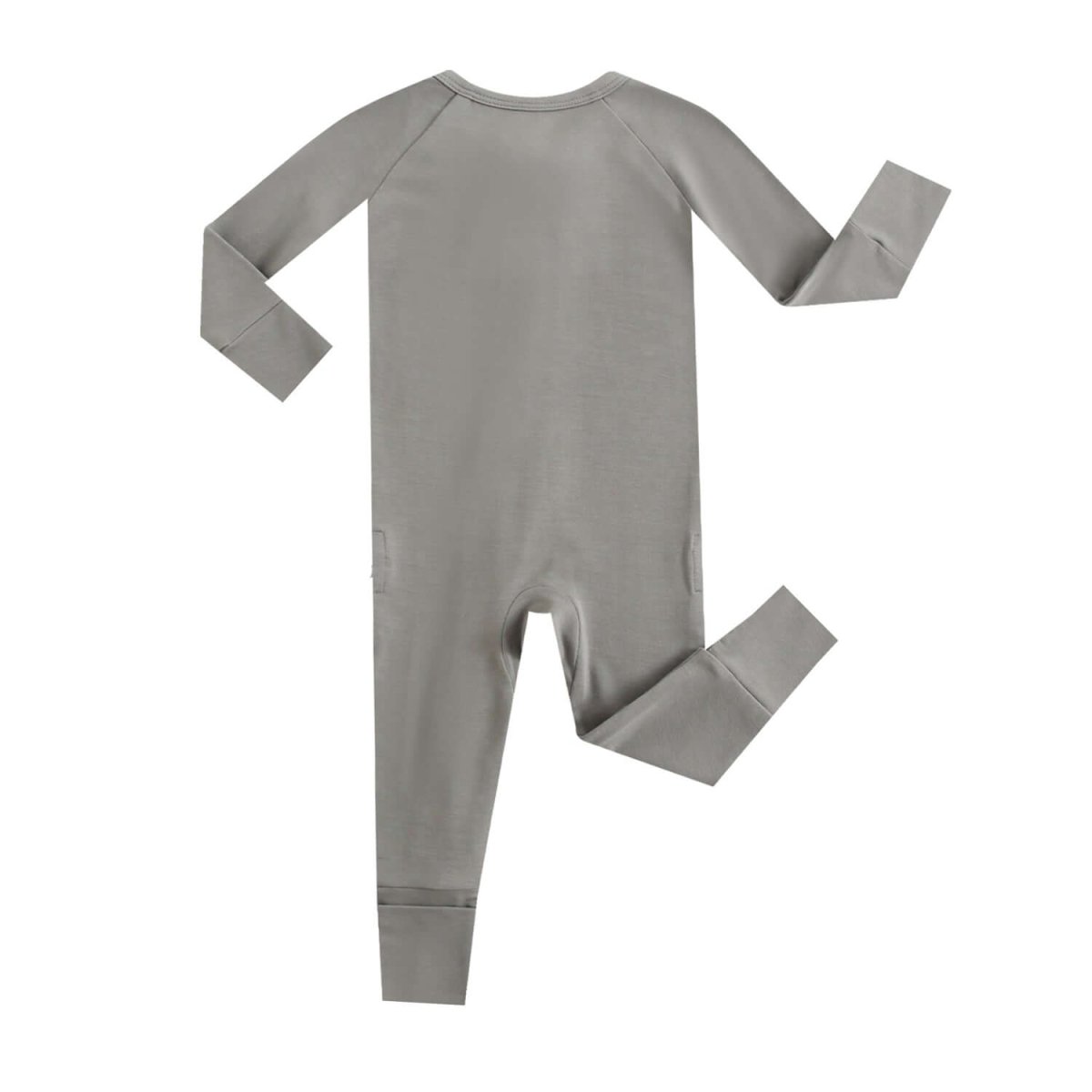 Luxie Charm Forest Green Zippered Baby Romper - Everetts Place Boutique - 