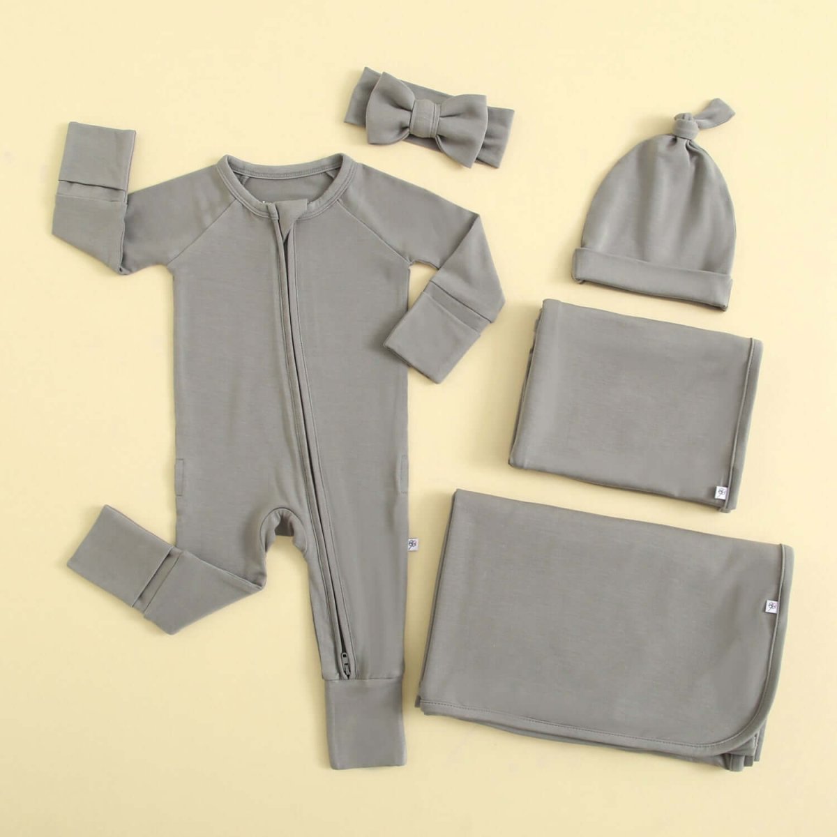 Luxie Charm Forest Green Zippered Baby Romper - Everetts Place Boutique - 