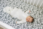 Mebie Baby Forest Muslin Crib Sheet - 