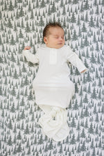 Mebie Baby Forest Muslin Crib Sheet - 
