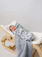 Mebie Baby Forest Muslin Swaddle Blanket - 