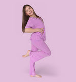 DREAM BIG LITTLE CO FOREVER LILAC RIB DREAM GIRL'S FLARE SETEveretts Place