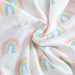 Luxie Charm Forever Rainbow Bamboo Swaddle Blanket - Everetts Place Boutique - 