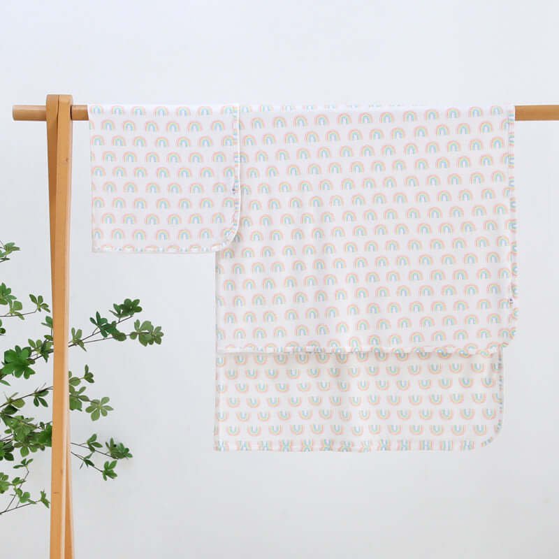 Luxie Charm Forever Rainbow Bamboo Swaddle Blanket - Everetts Place Boutique - 