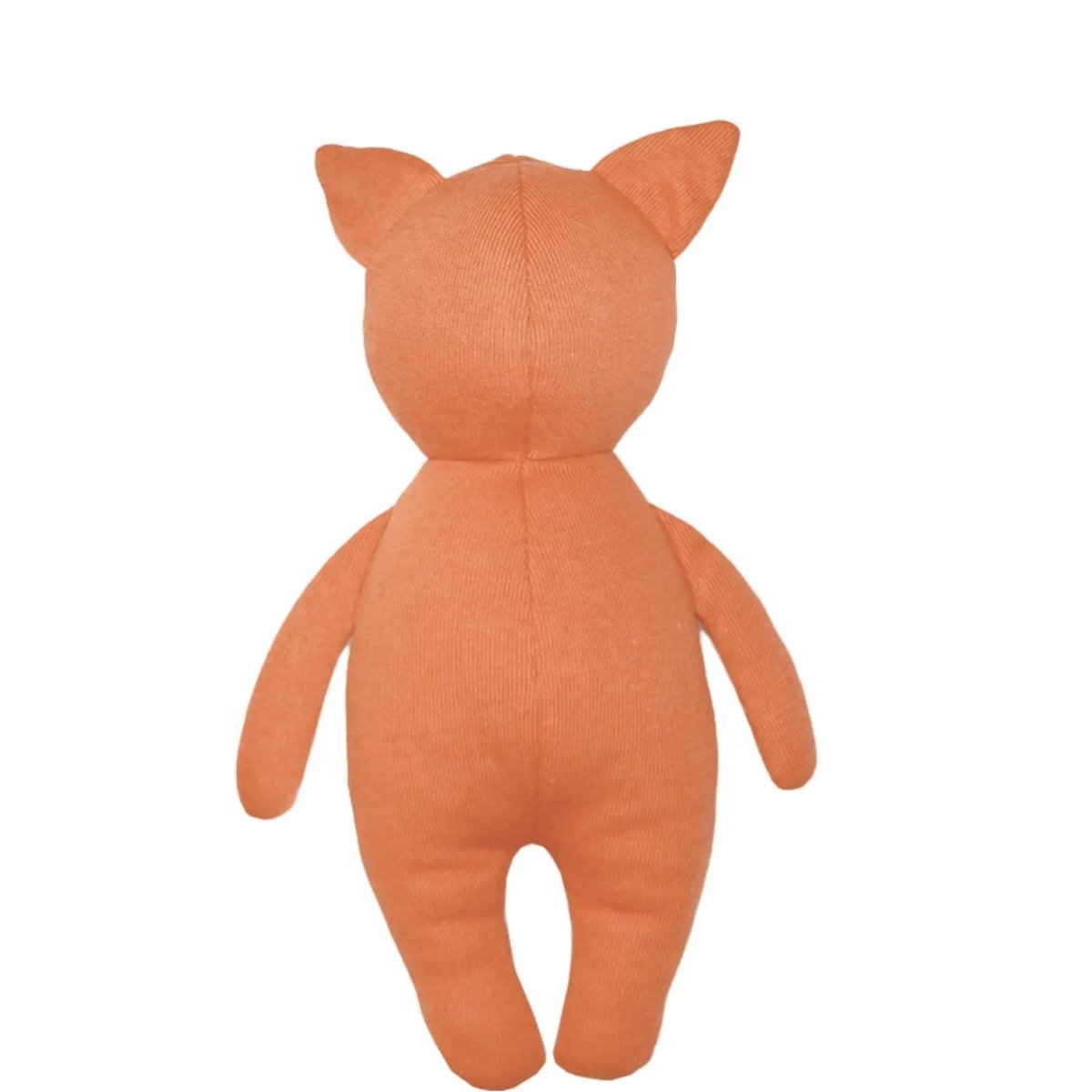 Goosewaddle® | Newborn Baby Blankets Toys Teethers Bibs & More Fox Knit Plush Stuffed Animal with Soft Cuddly Fabric