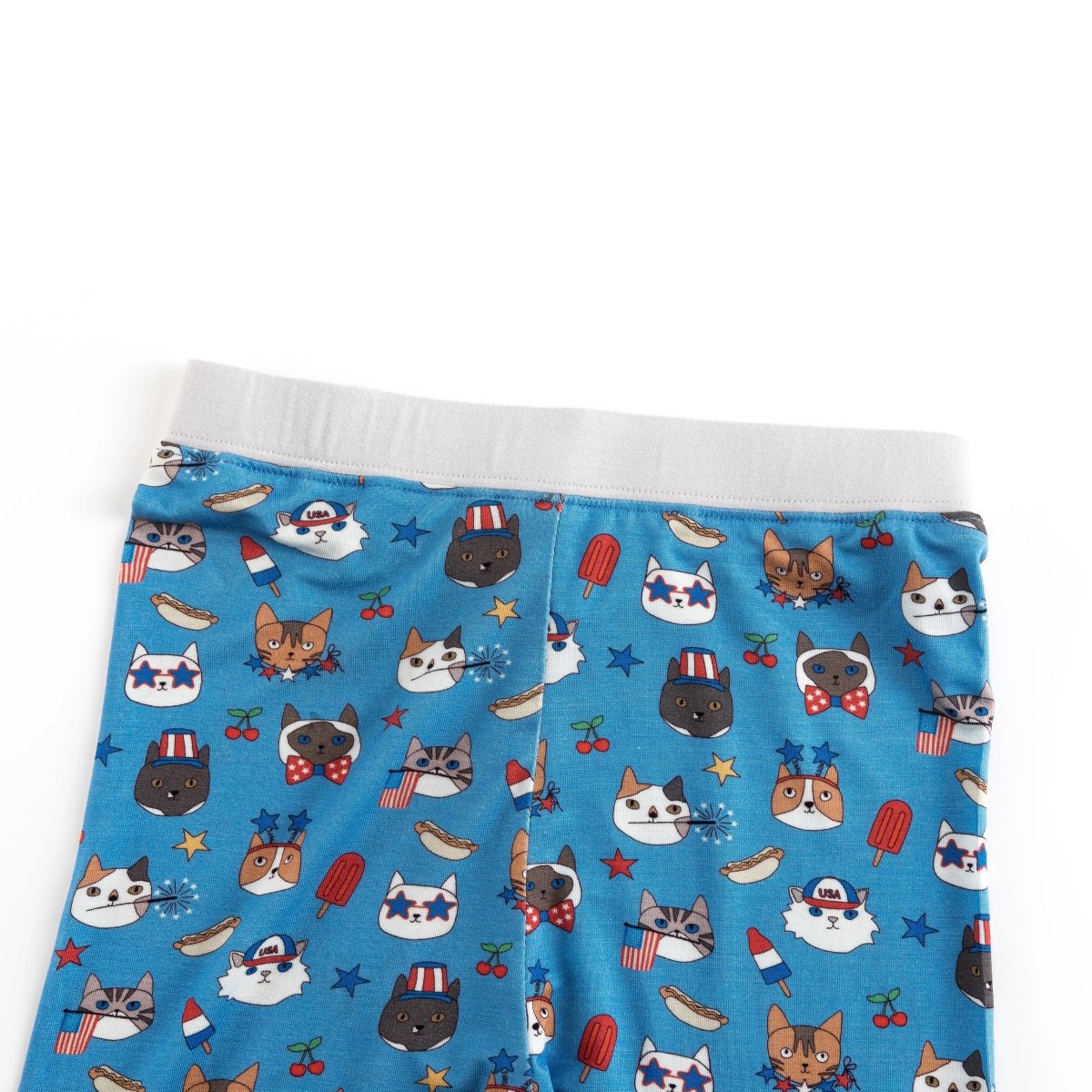 Dreamlet Freedom Cats Long Sleeve Pajama Set Bamboo Viscose Fabric - Everetts Place Boutique - 